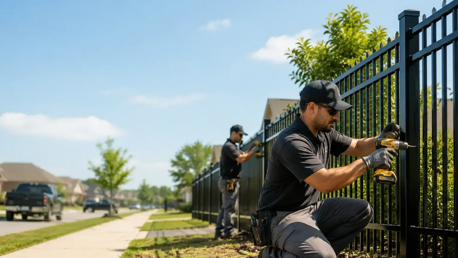 Metal Fence Installation in Ivan, AR